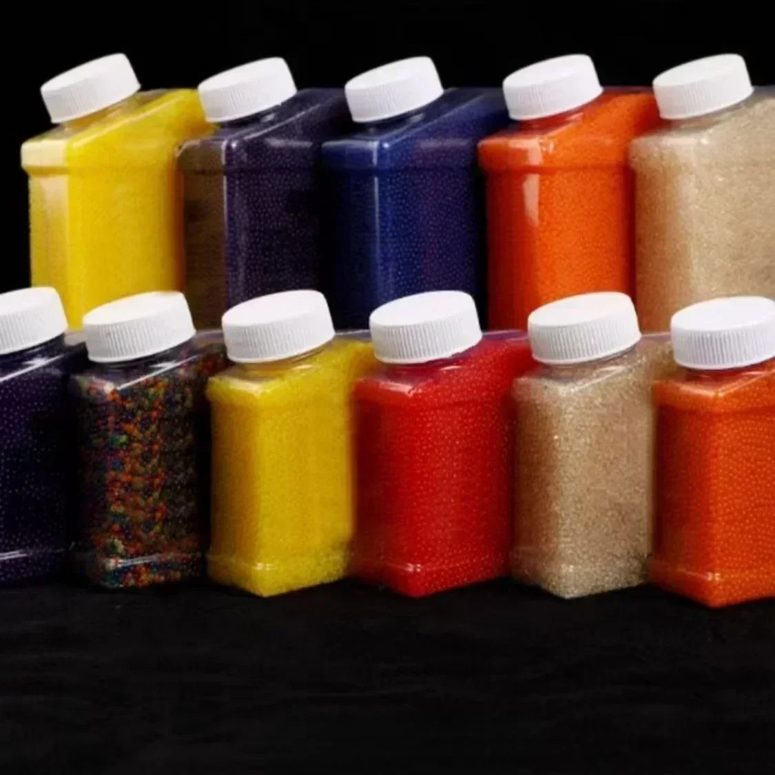 B50000Pcs ماجيك كريستال التربة الطين شفافة ملونة ألعاب أطفال حبات المياه الاطفال الزهور تزايد كرات الماء هيدروجيل #3