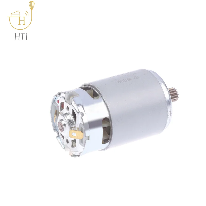 21V RS550 Motor Brushed Motor 14 Teeth Suitable For 4/6 Inch Cordless Mini Logging Saw Chainsaw Power Tool Accessories