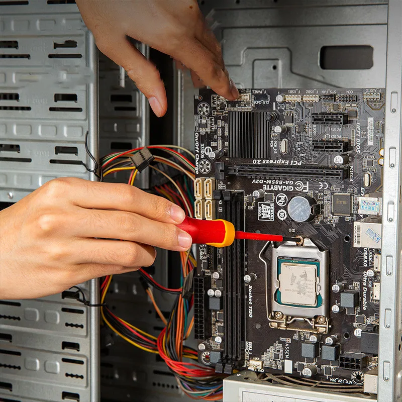 Imagem -03 - Chave de Fenda Isolada para Eletricista Precisão Magnética Dedicada Alta Tensão Phillips Ranhurado Ferramentas Manuais 1000v pc