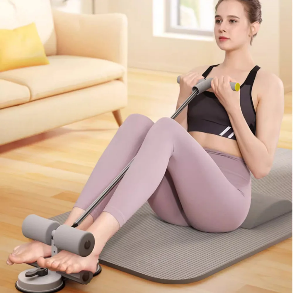 Equipamento de Fitness Abdominal com Ventosa Dupla, Multifuncional para Fortalecimento do Core em Casa