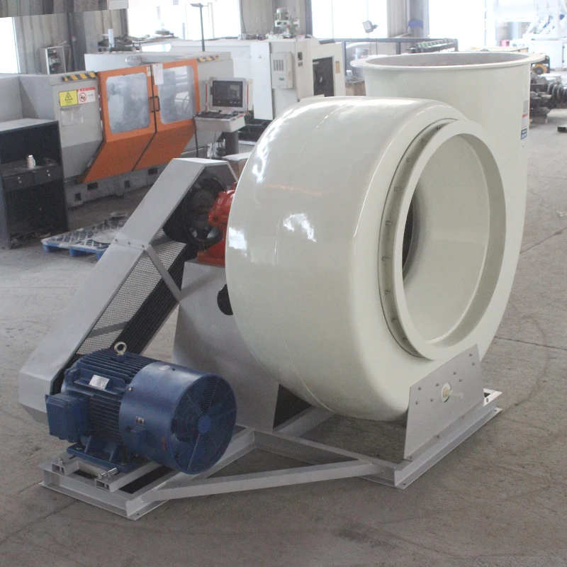 الثور مروحة صناعية عالية نبات الصرف الصحي إزالة رائحة البلاستيك إلى الخلف منحني مروحة الطرد المركزي منفاخ لصناعة السيراميك #2