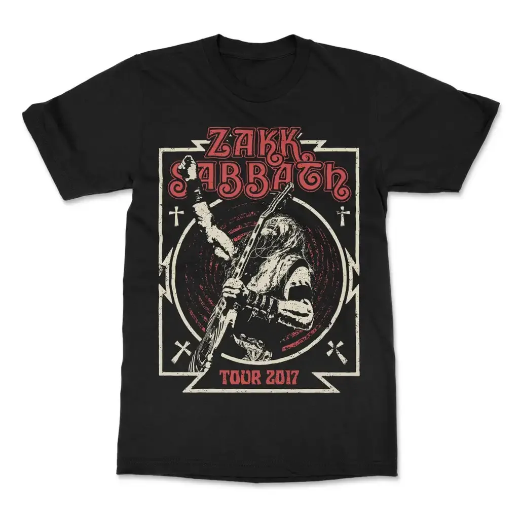 2026 Zakk Sabbath Band Graphic T-shirt Summer Fashion Tee Luxury Casual Vintage Retro Suitable for Both Men and Women