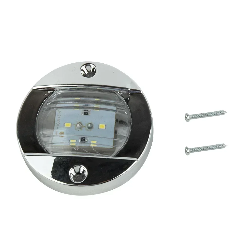 Durable High Quality Useful Marker Light Stern Light Waterproof White 1PCS ABS Accessories Cabin Deck Compartment