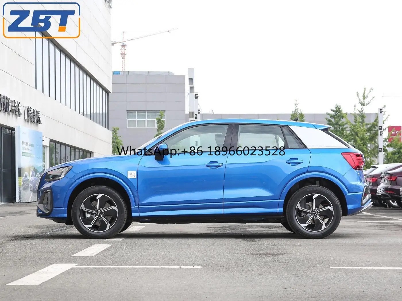 High Speed 5 Seats Nedc 325km Family Ev Auto 2023 Audi Q2l E Tron Electric Car Adult Vehicle