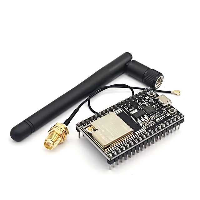 開発ボードesp32,WROOM-32U機能,wifiモジュール,オプションのアンテナ付き2.4g - AliExpress