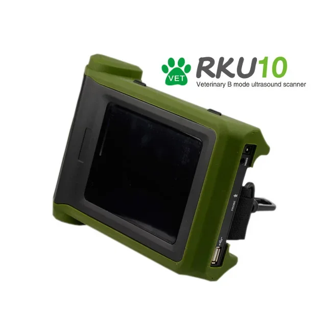 Kaixin Rku10 Handheld Dierenpalm Draagbare Usg Dierenarts Draagbare Draagbare Diergeneeskundige Echografie Runderen Voor Paarden