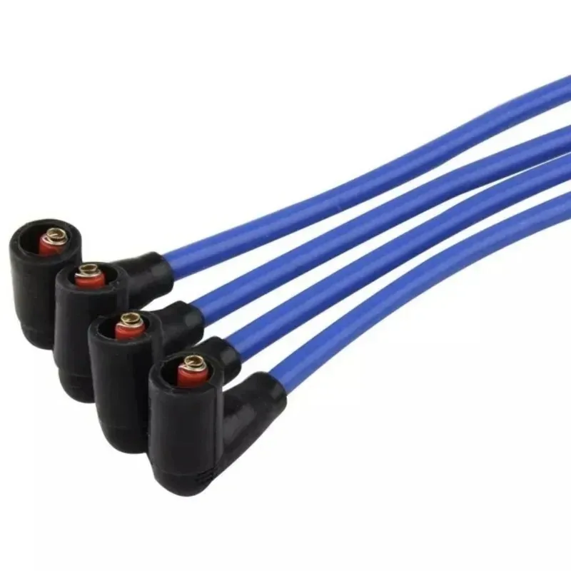 

Nwes для Beetle Bora Golf Jetta 8 мм жгут проводов автомобильной свечи зажигания комплект проводов зажигания автомобильной свечи зажигания2.0L 27588 2001-2010 4 шт.