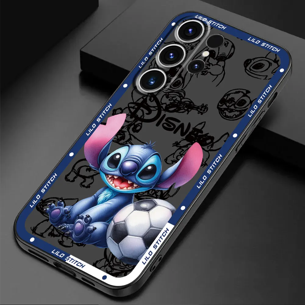 TPU Soft Case for Samsung Galaxy S24 Ultra S21 5G S22 Plus S23 Ultra S20 S21 FE S21 Disney Lilo & Stitch Coque Funda Cover