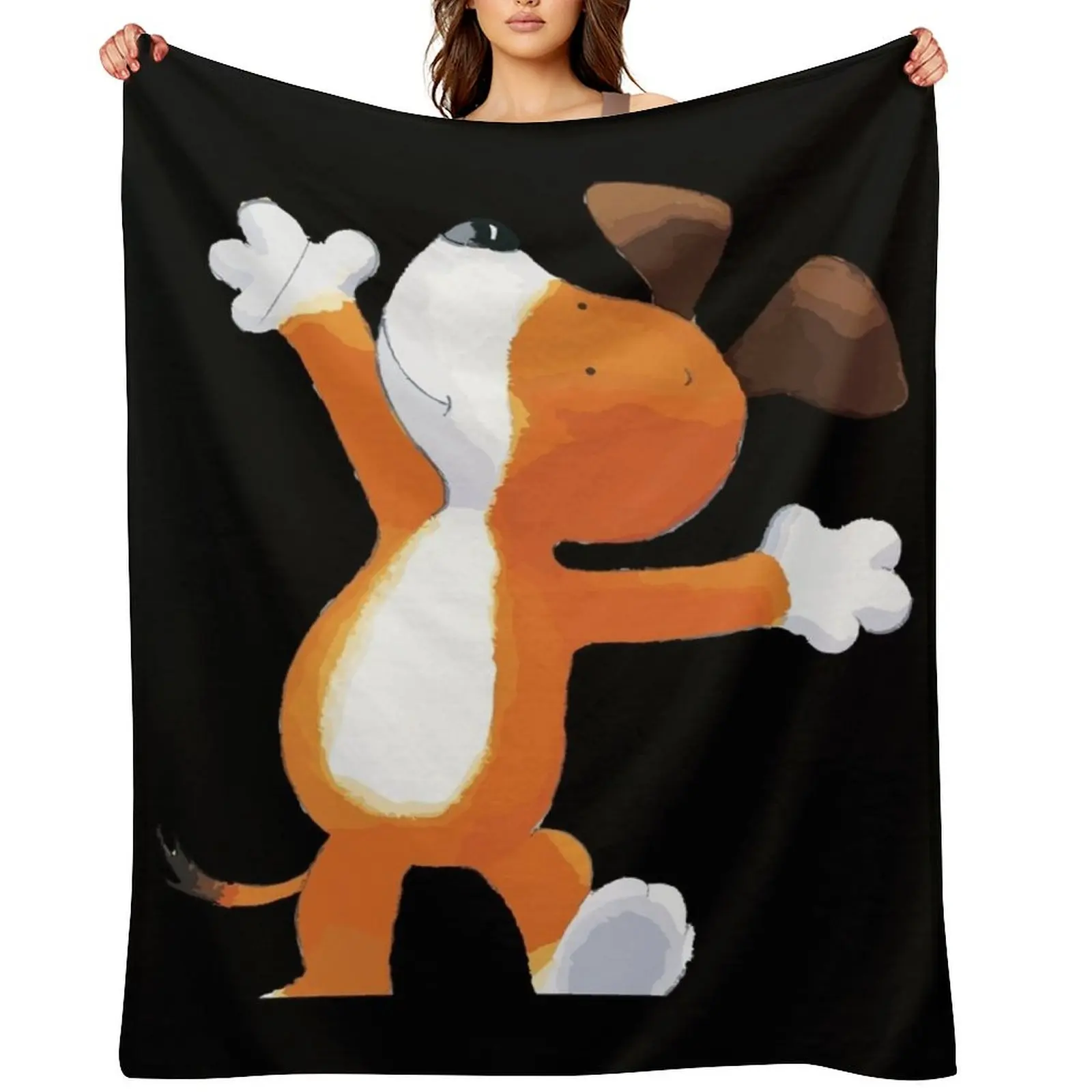 

Funny kipper the dog Throw Blanket Fashion Sofas Baby Picnic Soft Plaid Blankets