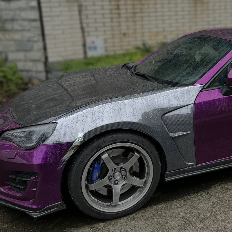 

Для FT86/GT86/FRS/BRZ HT Тип переднего крыла-компонент переднего кузова спортивного автомобиля, точно подходит для внешней части обновления