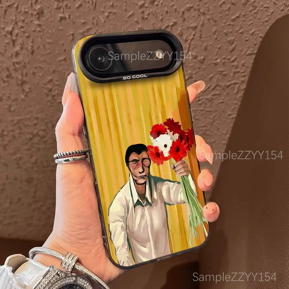 لا أنا لست حافظة هاتف ألعاب بشرية لهاتف iPhone 17,16,15,14,13,12,X,8,Pro,Max,Plus,E,SE4,Air,Mini Black IMD Matte