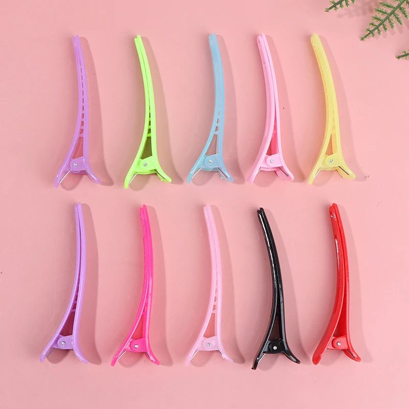 10Pcs/Set Professional Basic Hair Grip Clips Salon Sectioning Styling Hair Accessories