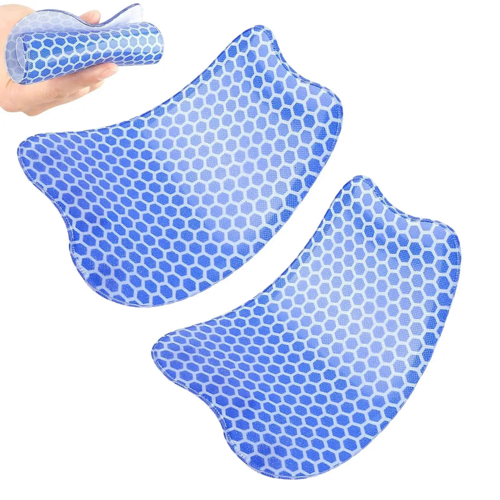 

2pcs Ski Shin Guards Cushion Pads Gel Inserts for Snowboarding Boots Shin Protection Anti Chafing Shock Absorption Winter Sports