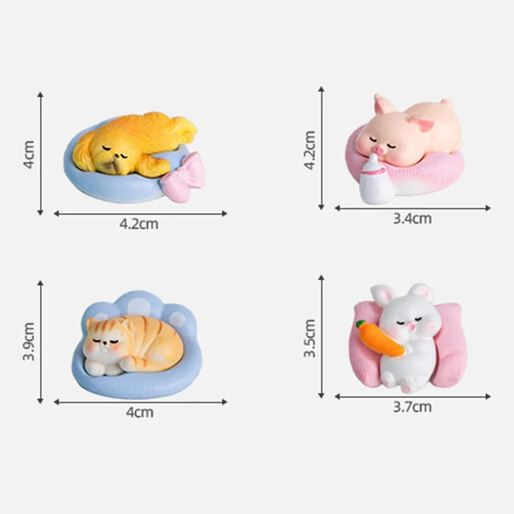 정원 장식 동물 입상, 마이크로 조경, 강아지, 정원 장식, 마이크로 조경 공예, 12 개