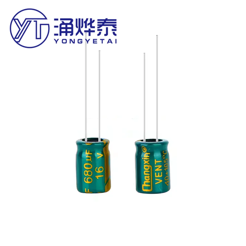 Clearance sale 10PCS 16V680UF high frequency low resistance long life electrolytic capacitor 680UF16V