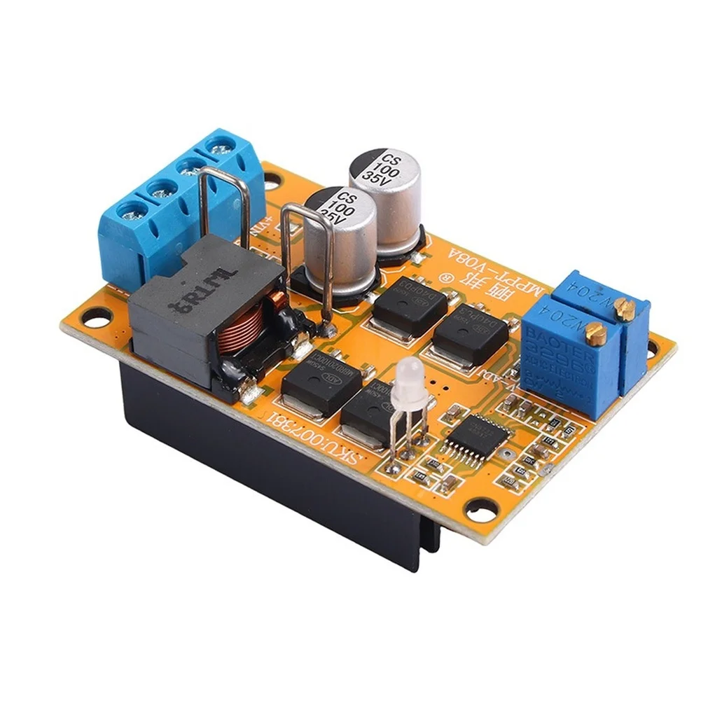 True for MPPT 100W Solar Charge Controller 5A for Efficient Charging of 6V 12V Batteries with Reverse Polarity Protection