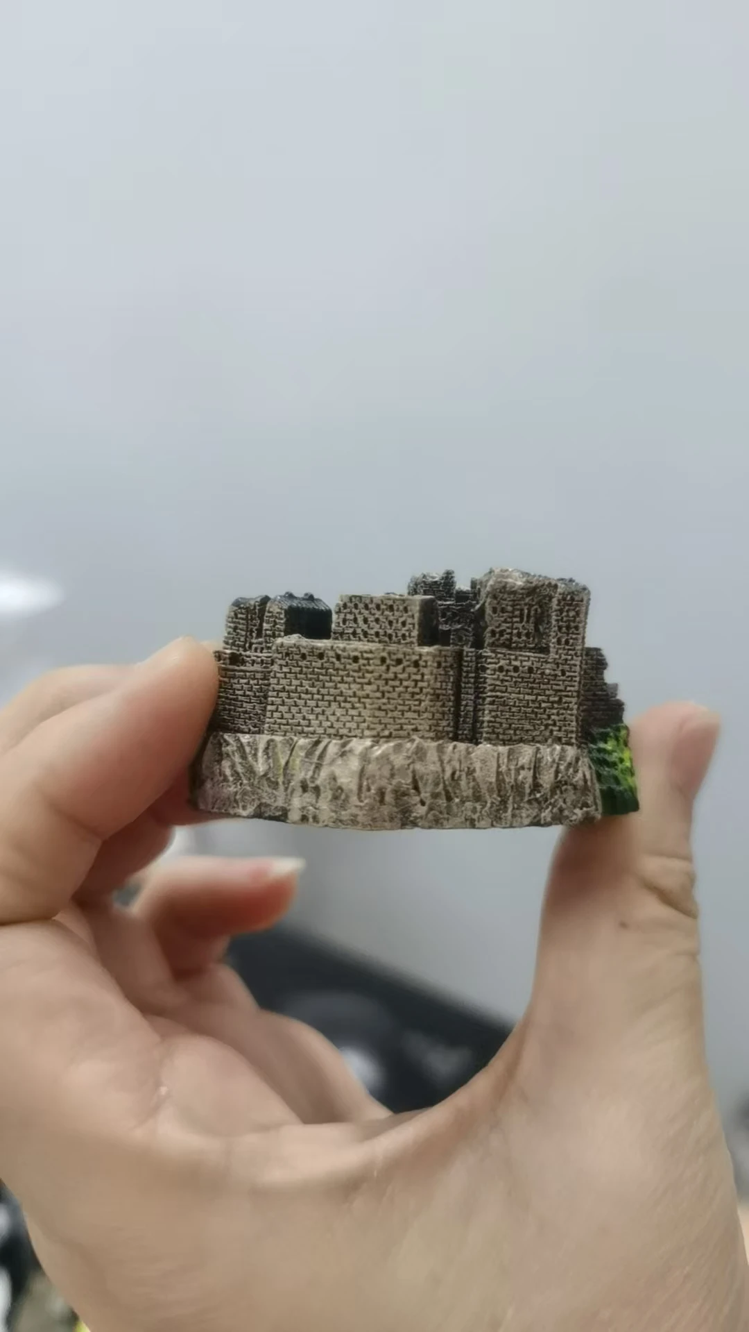 resin figure mental psychological sand table game box court therapy building   EDINBURGH CASTLE