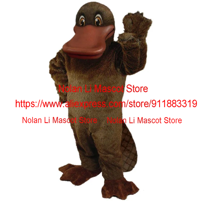 New High-Quality Platypus Mascot Costume Cartoon Set Role Play Movie Props Adult Size Advertising Game Christmas Gift 328