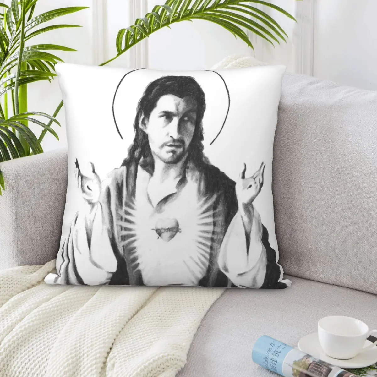 Arctic claces Alex Turner As Jesus federa cuscini decorativi casa e decorazione federa per cuscino