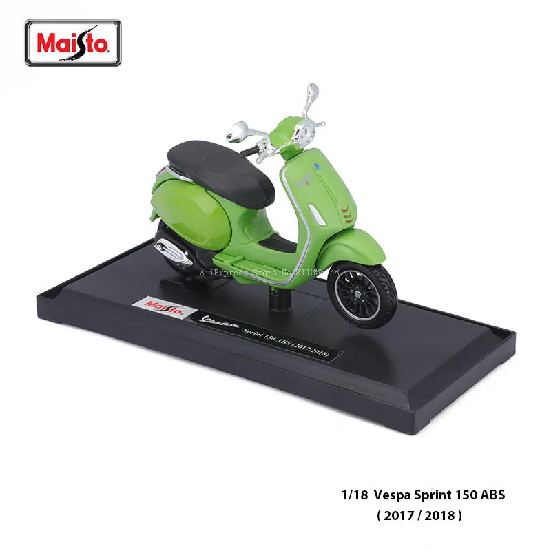 

Модельные реплики для мотоциклов Maisto 1:18 2018 vesprint ПА 150 из АБС-пластика с подлинными деталями, Коллекционная модель мотоцикла, Подарочная игрушка