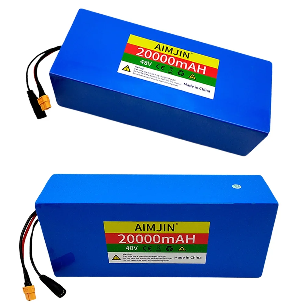 Original 13S5P 48V 20Ah Electric Vehicle Lithium 13S5P Battery Pack Is Suitable for Electric Scooter Mountain Bike 250-1000w