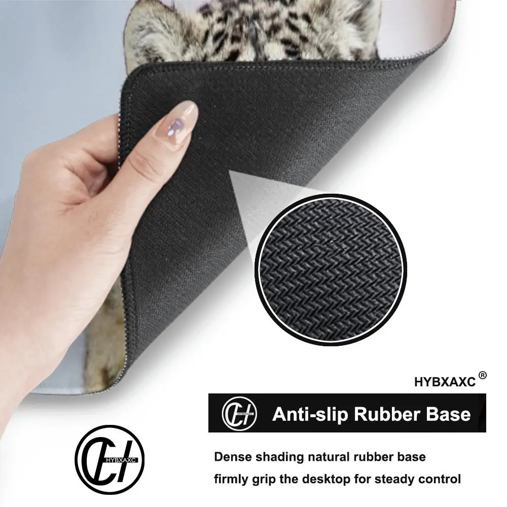 Leopard Mouse Pad Mouse Pad Desk Mouse Pad Cute HD Desk Pad Extended Gaming Keyboard Mats Large XXL Gamer Mousepad 90x40