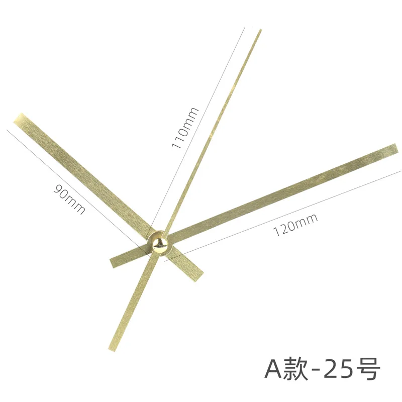 Pintura decorativa, pintura magnética de cristal, movimiento del reloj, eje alargado, silencioso, segundo núcleo del reloj de barrido, se puede utilizar 11MMThi