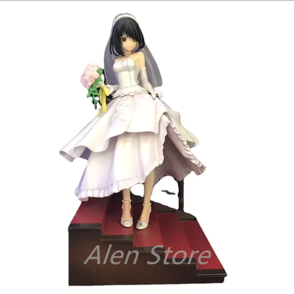 

Tokisaki Kurrumi Nightmare Wedding Dress DATE a LIVE PVC Action Figure - Japanese Anime Collectible Toy Figurine for Fans