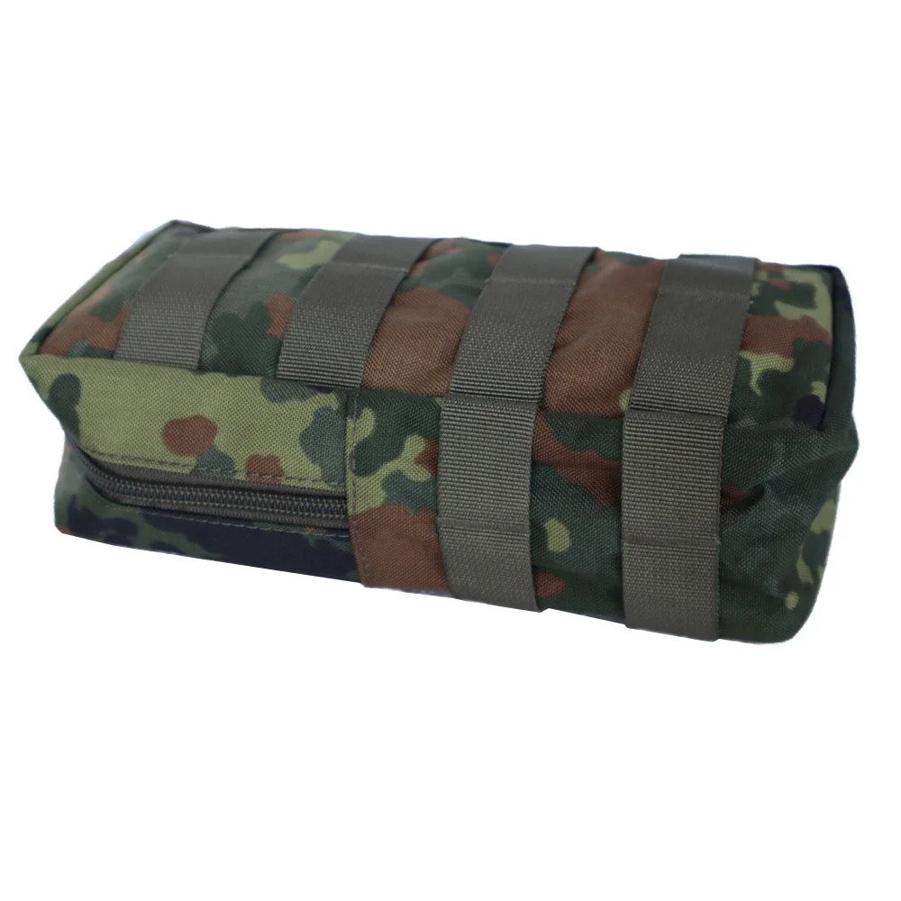 Retro Equipment Bag Multi-functional Large Capacity Outdoor Tactical Green Camouflage Equipment Storage Storage Bag