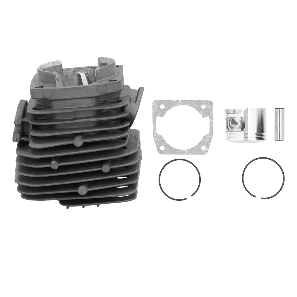 Grey Cylinder Piston Kit Compact Metal Chainsaw Cylinder Piston Easy to Install Universal for 5800 58cc Chain Saw Spare Parts