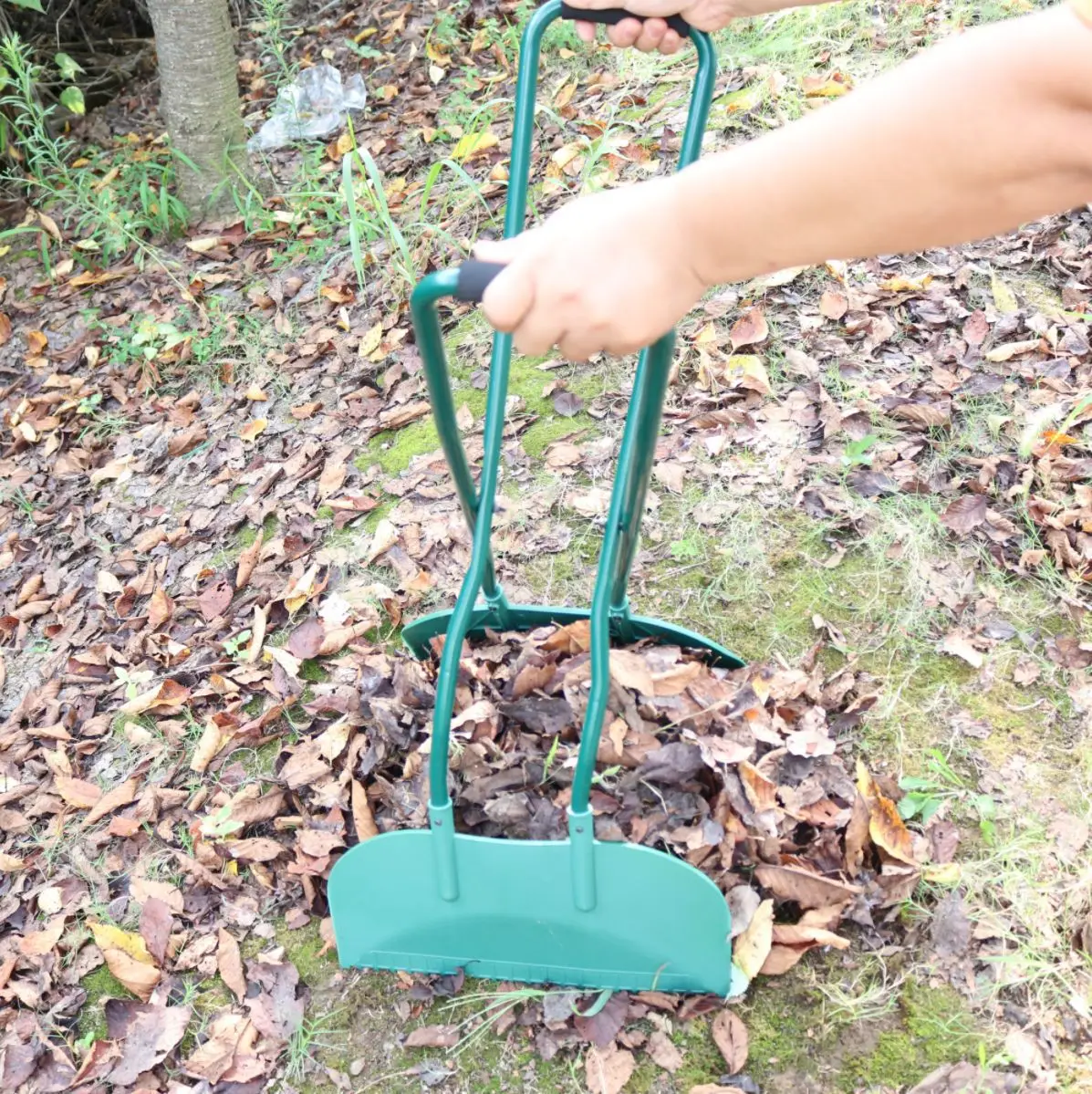 Large grass rake garden grass rake dead leaves rake gardening fall gardening tools