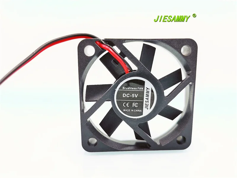 JIESAMMY 5010 łożysko hydrauliczne 5100 obr/min 5V 0.2a DC bezszczotkowy 5CM 50*10mm Fan50 * 50*10MM