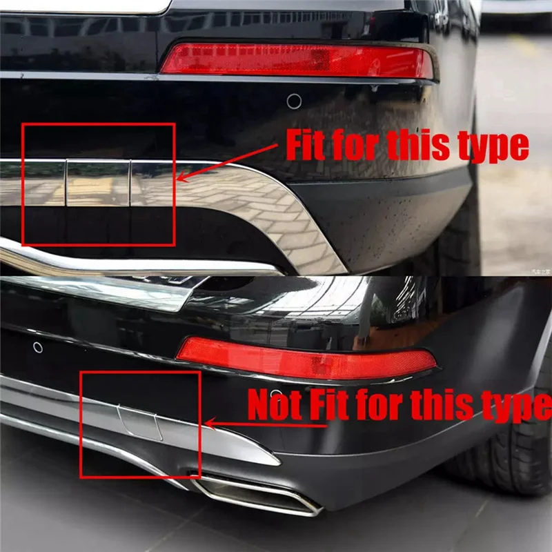 For Benz GL350 GL450 GL550 GL63 2013-2016 Chrome Rear Bumper Tow Hook Eye Cover Cap-X67A