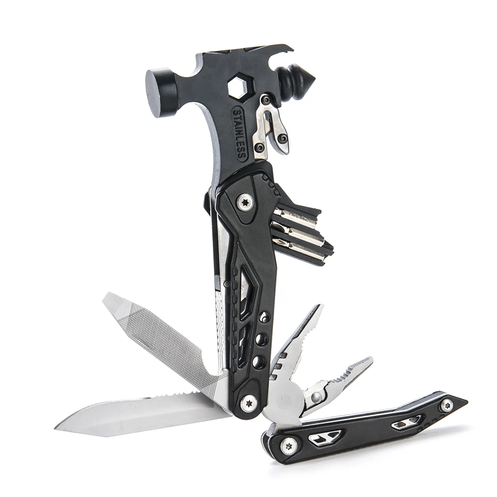 "Portable Multi-Functional Camping Emergency Hammer Tool - Compact, Durable Window Breaker for Outdoor Emergencies, Maintenance, view 3