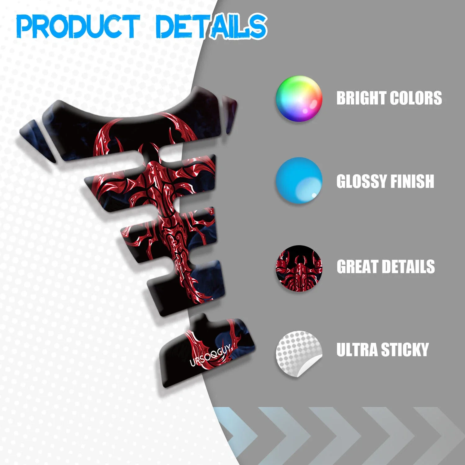 Tank Pad Fuel Tank Sticker Motorbike Waterproof Fit For Yamaha YZFR1 YZF R1