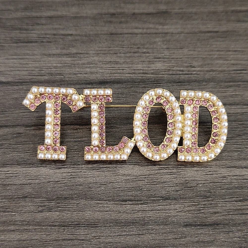 2024 New Fashion Top Class Women's Unique TLOD brooch jewelry