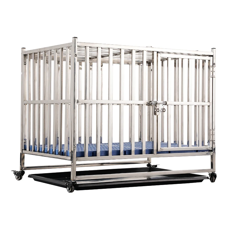 

Easy to Install Heavy Duty Dog Cage Strong Metal Kennel and Crate for Medium and Large Dog Cages for Sale Cheap