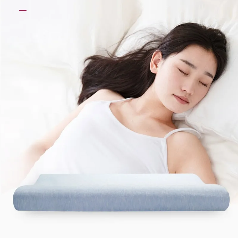 

Memory Foam Pillow Soft Pillow Slow Rebound Neck Spine Protection Thin for Dutch Wife Children Teenager Pillow