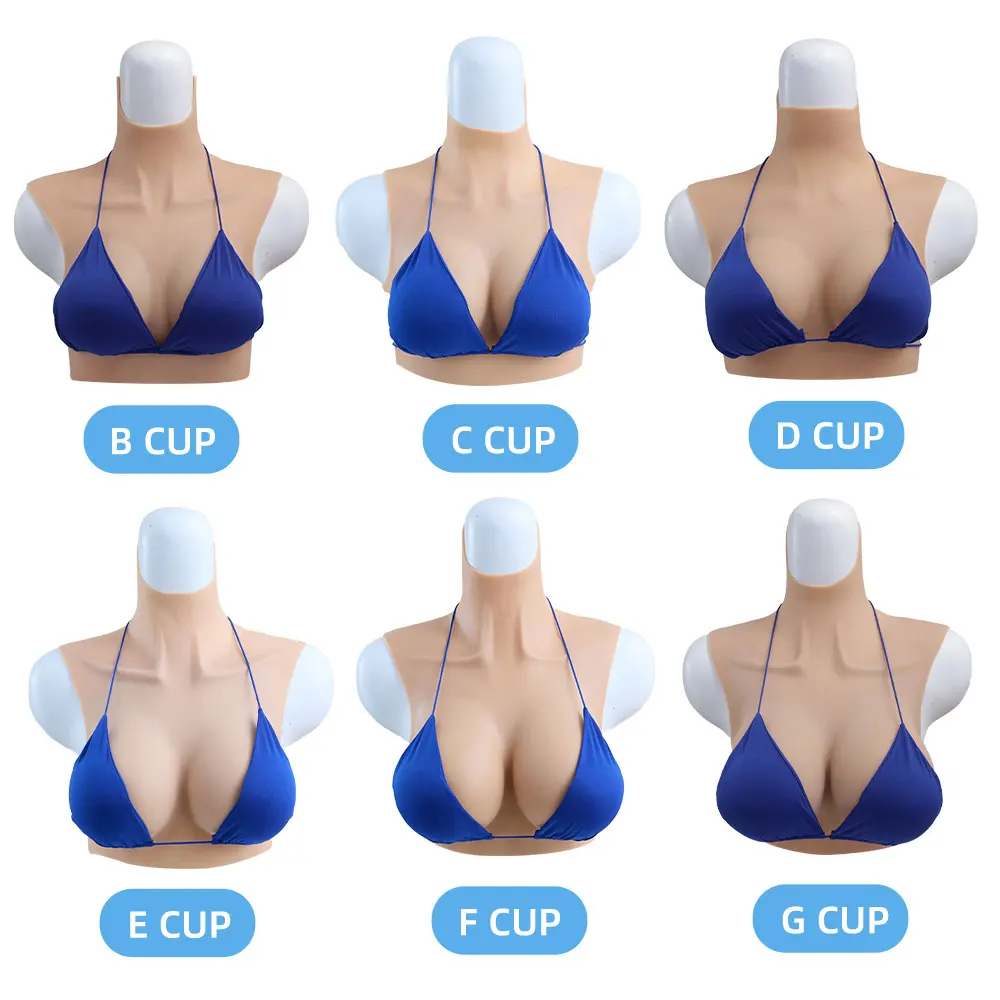 Silicone Crossdressing Boobs Fake Silicone Breast Forms Huge Boob B/C/D/E/F/G Cup Transgender Drag Queen Shemale Cosplay