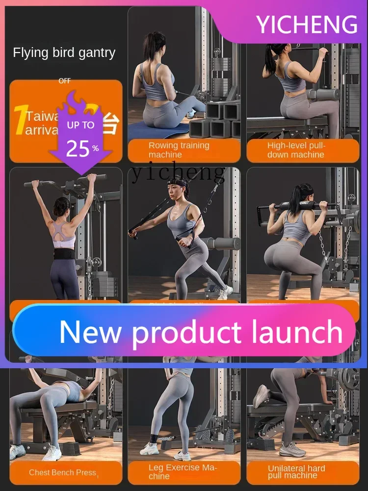 

Домашний фитнес-тренажер Little Bird: комплексный тренажер для подтягиваний и вспомогательных упражнений, малогабаритное силовое оборудование