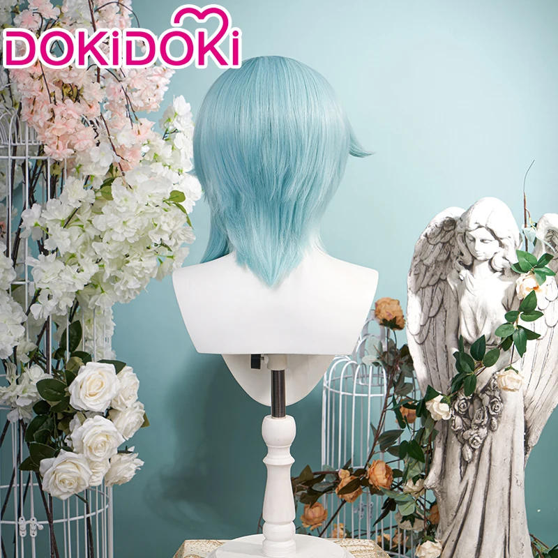 CosplayIN LAGER Eula Perücke Spiel Genshin Impact Cosplay DokiDoki Halloween Eula Cosplay Perücke Genshin Impact Eula Cosplay Haar