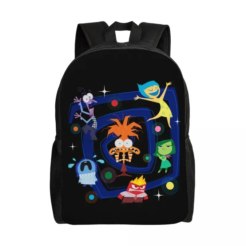 Mochila de viaje en espiral personalizada para hombre y mujer, bolsa de libros para ordenador escolar, bolsas de día para estudiantes universitarios