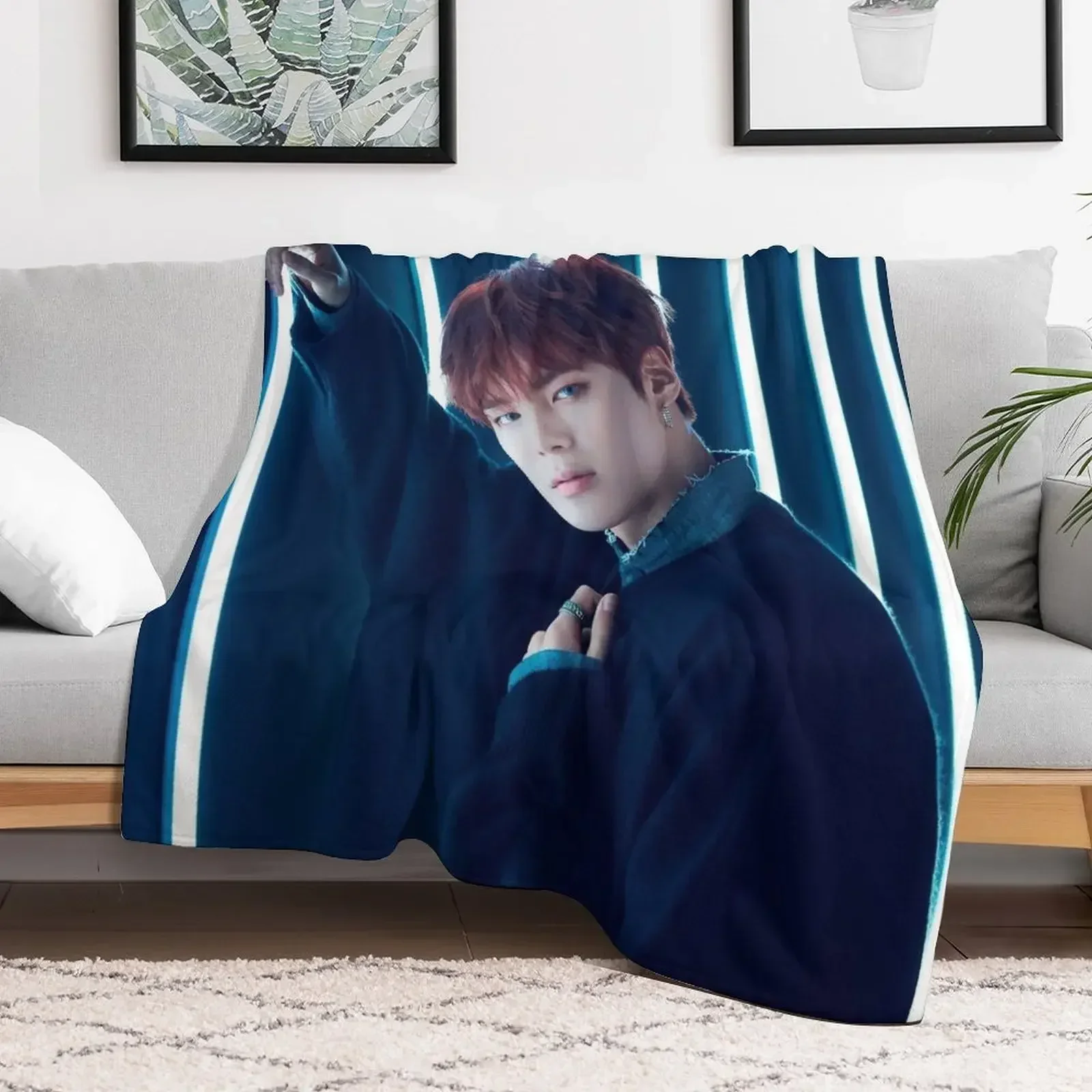 Minhyuk Throw Blanket Decoratives For Decorative Sofa Blankets