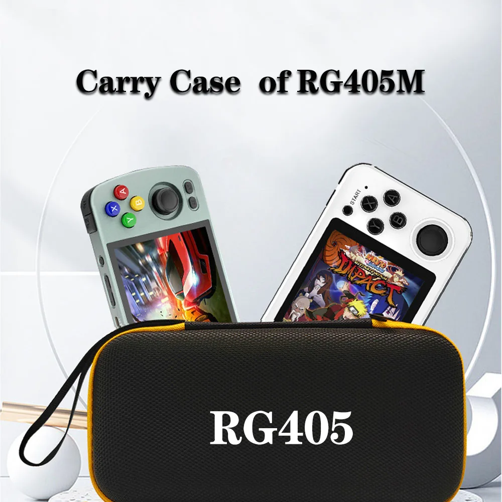 Game Console Storage Bag Waterproof Travel Carry Bags for RG405M/RG351P/351M  Protection Bag for Retro Game Console Accessories