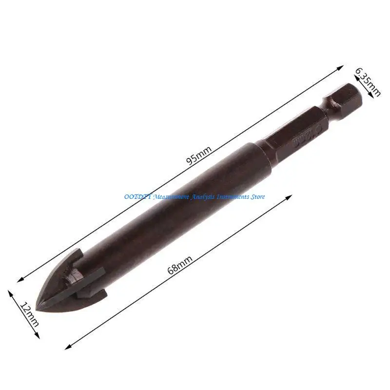 

367D Drill Bits Set for Triangle Tile 6mm/8mm for Ceramics Granite Tiles Stone