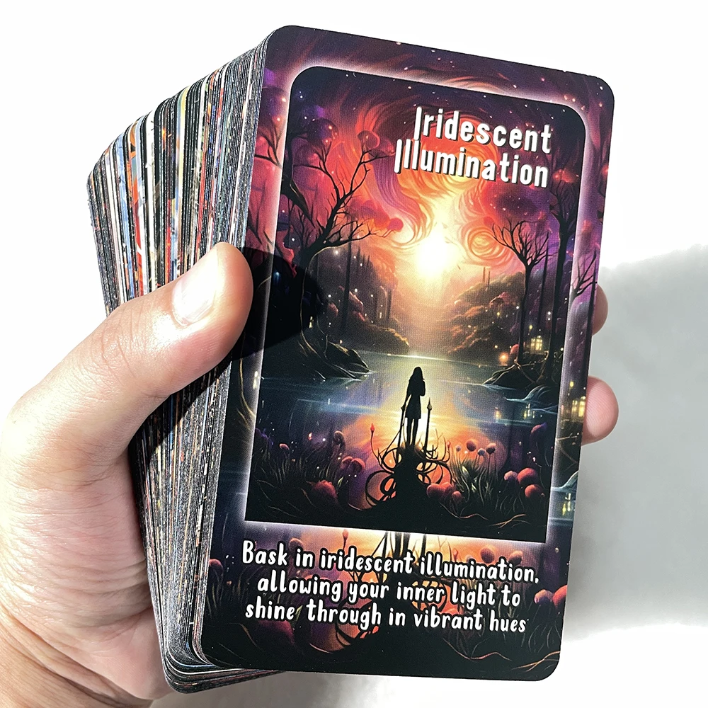 Karty tarota, talia wyroczni Elemental Energies, ze znaczeniem na kartach, karty klarowności, proroctwo Taro