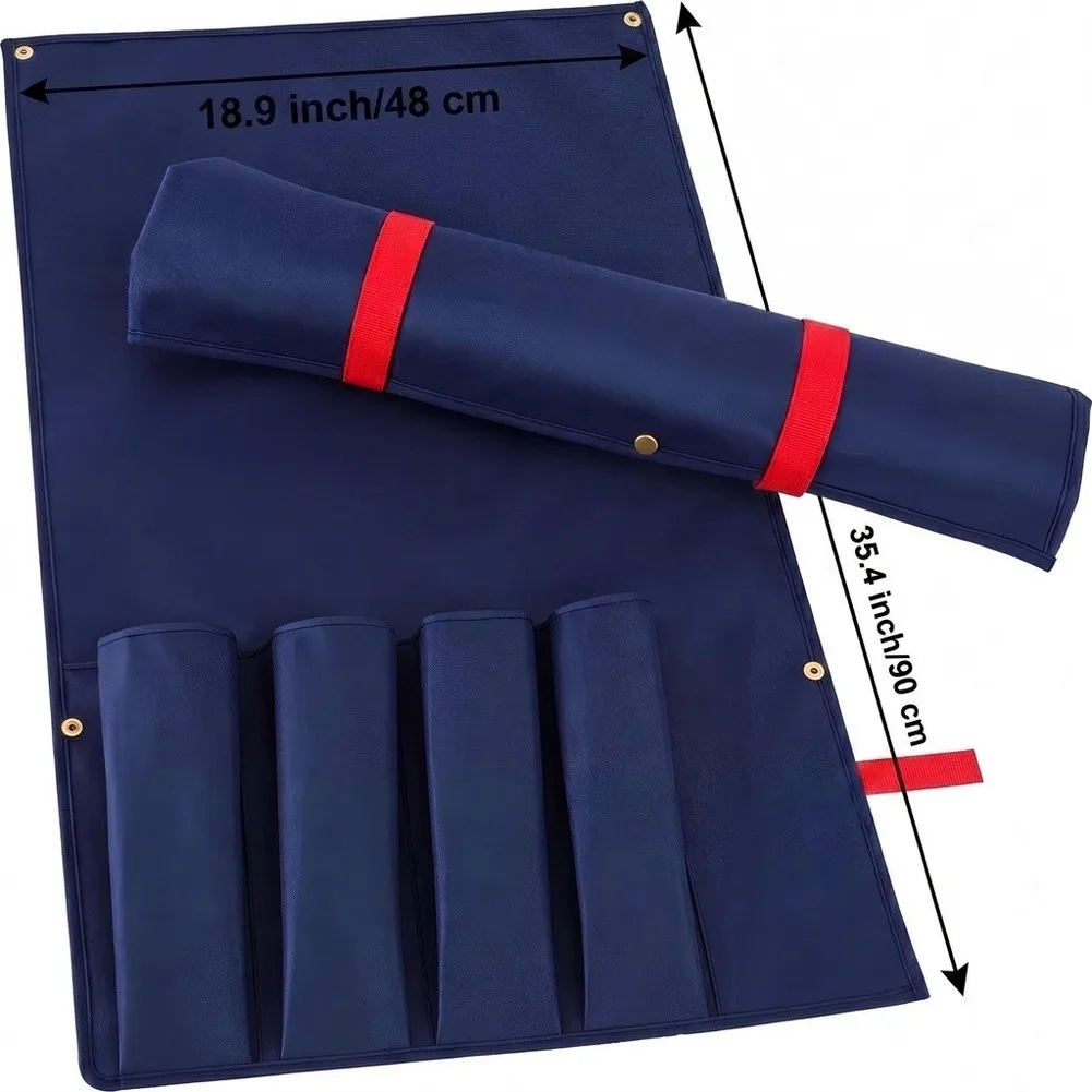 Storage Bag for Mahjong Racks with Spacious Interior Snap Flap Cover and Adjustable Tie Straps for Convenient Transport