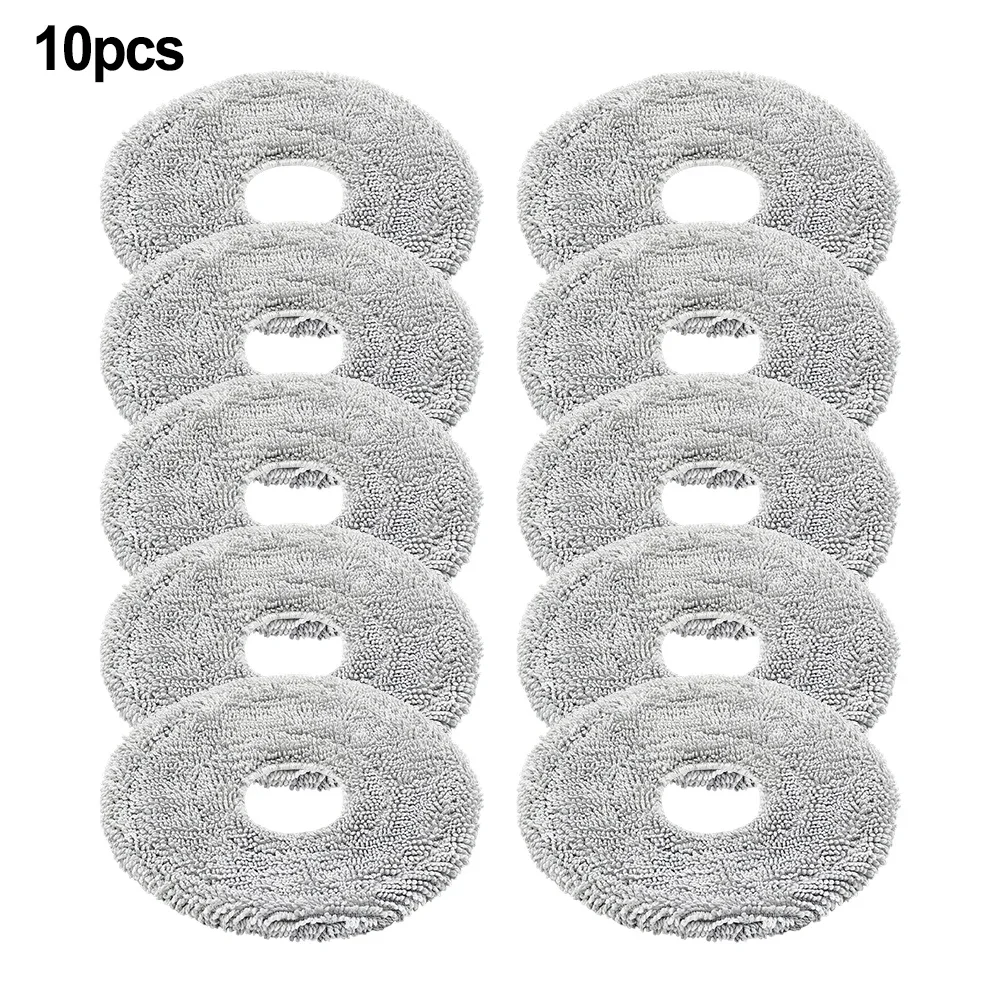 

10 Pcs For-Xiaomi For-Mijia 5 Pro OV21CN Mop Cloth Kit Robot Vacuum Cleaner Accessories Replacement Cleaning Parts Mops Cloth