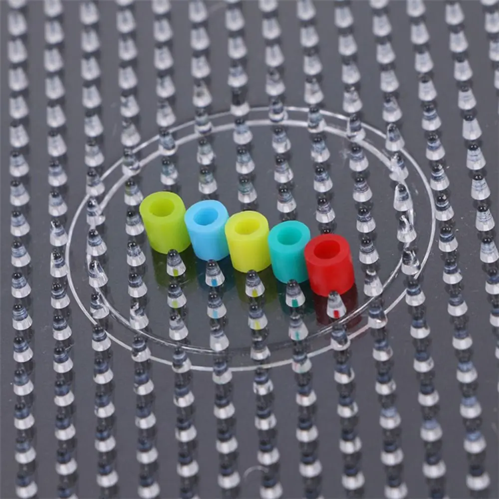 

Набор из 4 прозрачных термостойких досок для бисера Hama/Perler (5 мм), для рукоделия