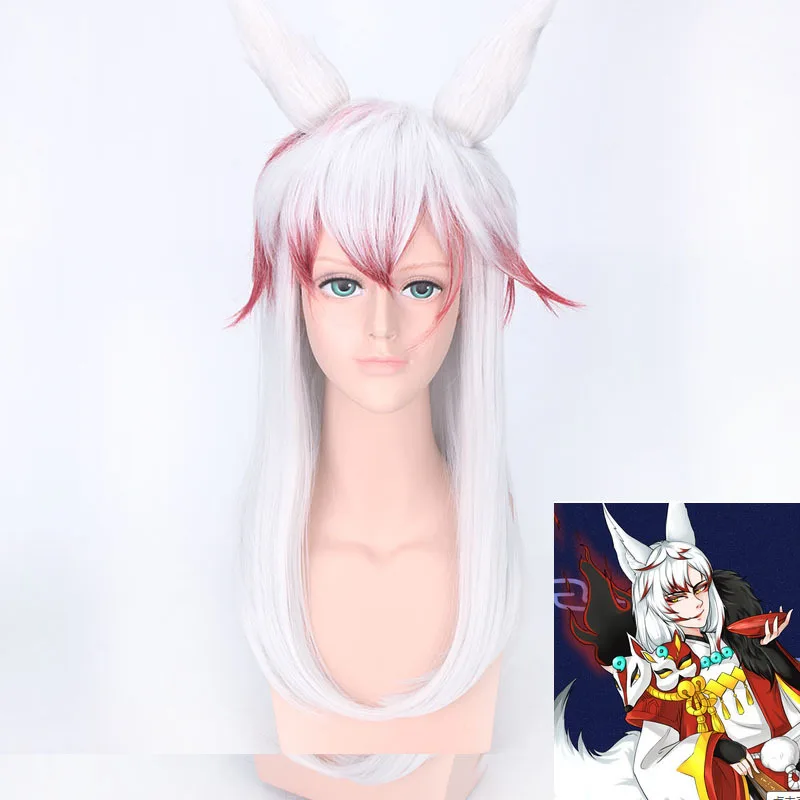 Synthetic Cosplay Wig for Game Character Style Inspired Grass Spirit, Moon Rabbit, Mage, Scarlet Maple, Vampire Princess, Oni,